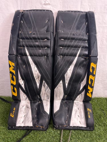 CCM EFlex 4.5 Goalie Leg Pads | 30+1" Intermediate