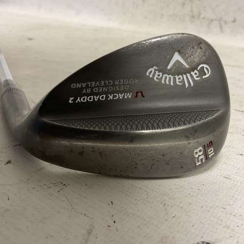 Used Callaway MACK DADDY 2 Golf Wedge Mens RH 58 Degree 11855-S000208418