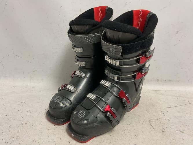 Used Alpina DISCOVERY Boys DH Ski Boot Grey 255 MP - M07.5 - W08.5 11855-S000208416
