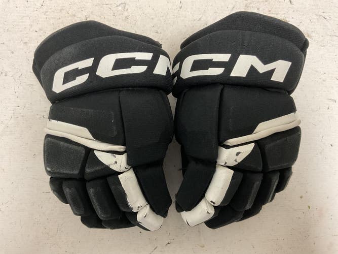 Used CCM NEXT Junior Gloves Black And Red 11" 11855-S000208410