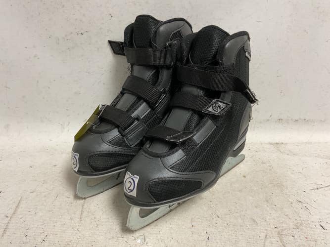 Used Jackson SOFTEC Boys Softboot Skates Black Junior 02 11855-S000208401