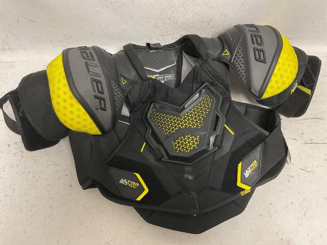 Used Bauer SUPREME ULTRA SONIC PRO Senior Shoulder Pads LG 11855-S000208348