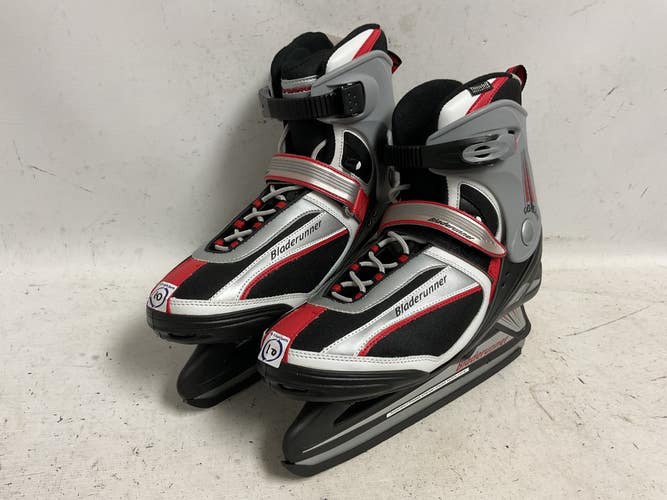 Used Bladerunner COMET Mens Softboot Skate Red And Chrome Senior 10 11855-S000208324