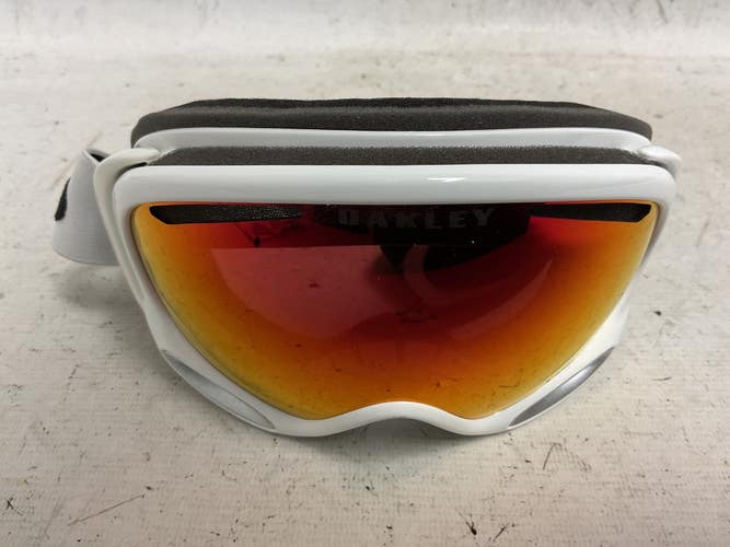Used Oakley PRIZM Snow Goggles Adult White 11855-S000208323