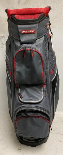 Used Datrek IDS CART BAG Mens Cart Bag Grey And Red 11855-S000208309