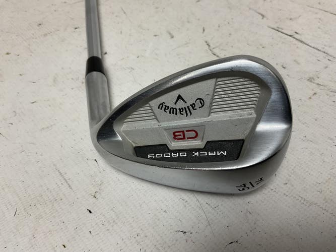 Used Callaway MACK DADDY CB Golf Wedge Mens RH 54 Degree 11855-S000208304