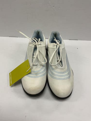 Used Adidas 738145 Womens Golf Shoes White Senior 8 11855-S000208267