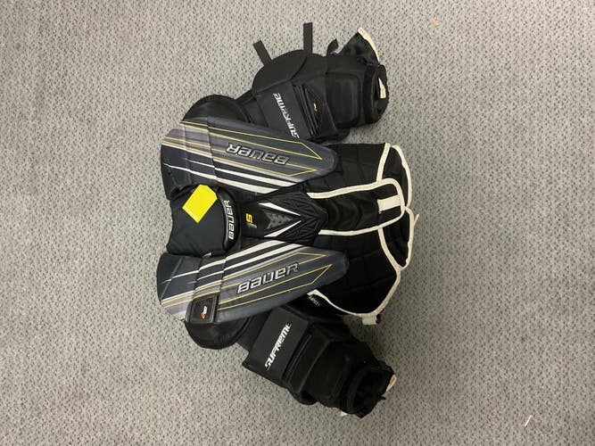 Used Bauer SUPREME S1 Senior Body Armor Black SM 11855-S000208223