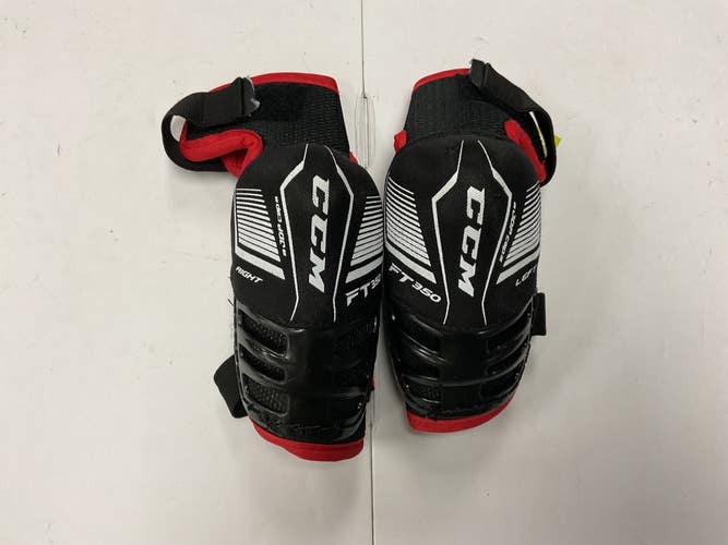 Used CCM JETSPEED FT350 Junior Elbow Pads SM 11855-S000208218