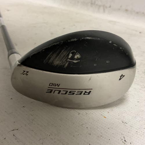Used Taylormade RESCUE MID Mens Hybrid Club RH 4 Hybrid 11855-S000208516