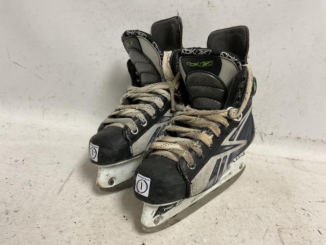 Used Reebok 5K PUMP Junior Hockey Skate Junior 01 11855-S000208473