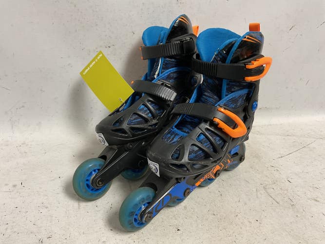 Used RollerDerby ADJ 12-1 Junior Rec Fitness Skates Black Adjustable 11855-S000208445