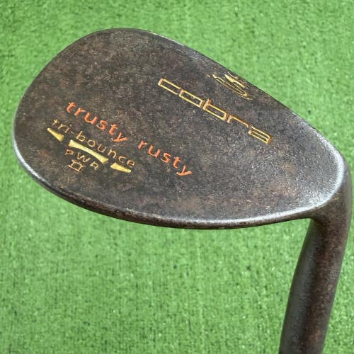 Cobra Trusty Rusty Tri Bounce PWR Blade Sand Wedge Raw 55 Dynamic Gold S200