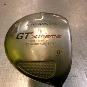 Used Adams Golf GT XTREME Mens Driver RH 9.0 Degree 11339-S000205868