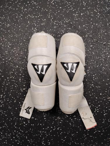 Used Warrior RABIL NEXT Lacrosse Arm Pads/Guards White Youth 11849-S000043071