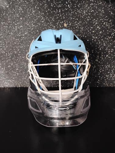 Used Cascade XRS Lacrosse Helmet Carolina Blue One Size 11849-S000043067