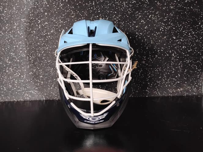 Used Cascade XRS Lacrosse Helmet Carolina Blue One Size 11849-S000043066