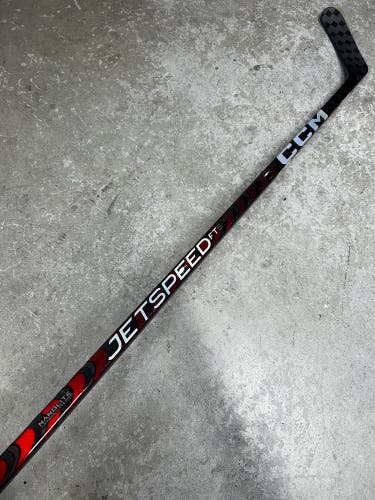 100 Flex P28 Senior CCM JetSpeed FT5 Pro Left Hand Hockey Stick Pro Stock NHL (New) Haché