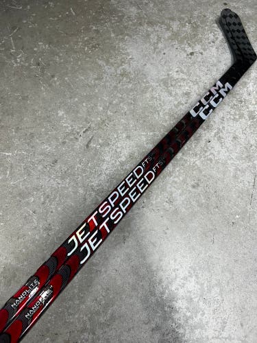 2 PACK 100 Flex P28 Senior CCM JetSpeed FT5 Pro Left Hand Hockey Stick Pro Stock NHL (New) Haché