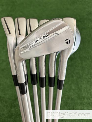 LH Taylormade P790 25 Forged Iron Set 4-P / KBS C-Taper Lite 105 Regular +1