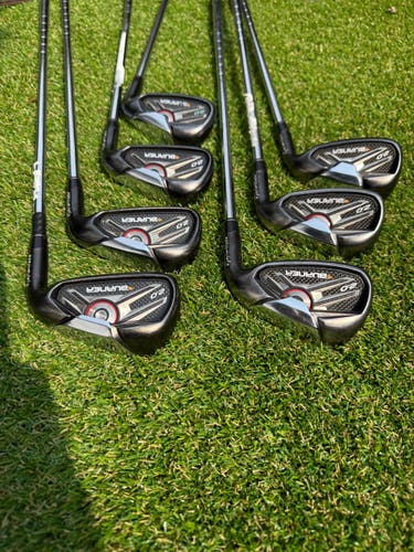 Men's TaylorMade Burner 2.0 Right Handed Iron Set Regular Flex (Used)