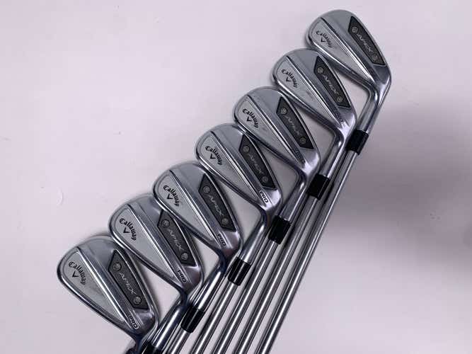 Callaway Apex Pro 24 Iron Set 4-PW KBS Tour C-Taper Lite 110g Stiff RH