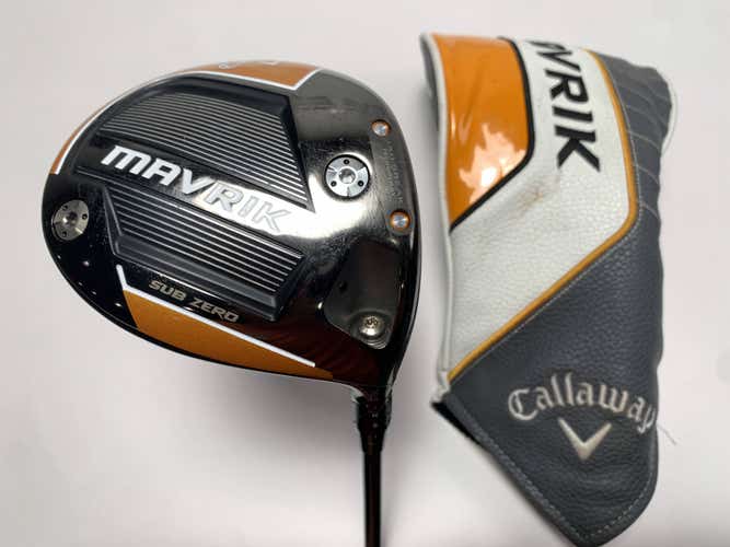 Callaway Mavrik Sub Zero Driver 10.5* Even Flow Riptide 6.0 50g Stiff RH HC