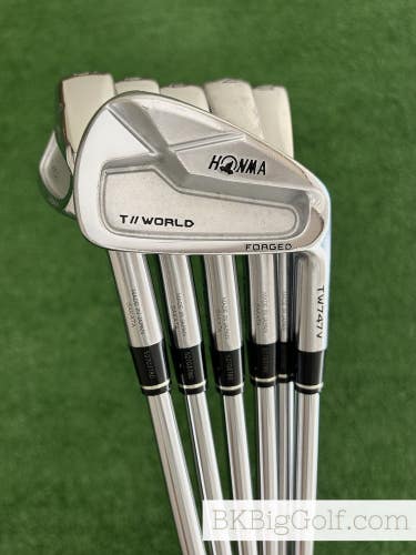 Honma Tour World TW747V Forged Iron Set 5-P / True Temper AMT White Stiff