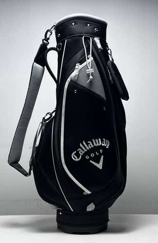 Callaway Mini Cart Bag Black 3-Way Divide Single Strap Golf Bag
