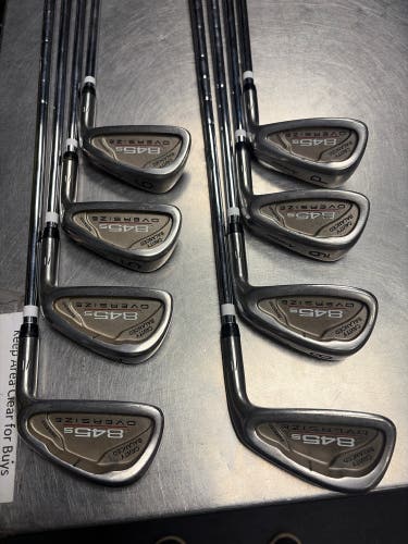 Men's 845s Silver Scot Right Handed Iron Set Regular Flex (Used)