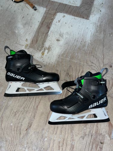2022 Bauer Konekt Hockey Goalie Skates Regular Width Pro Stock 10 (New)