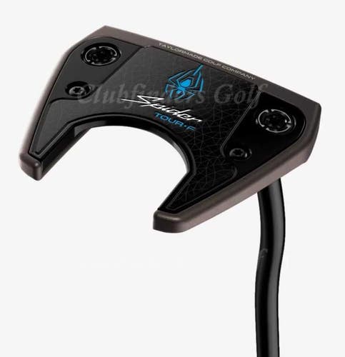 NEW TaylorMade Spider Tour-F Torched 34" Double-Bend Putter w/SuperStroke & HC