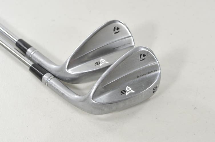 TaylorMade Milled Grind 5 Chrome 54*, 58* Wedge Set DG S400 Stiff Steel #224203
