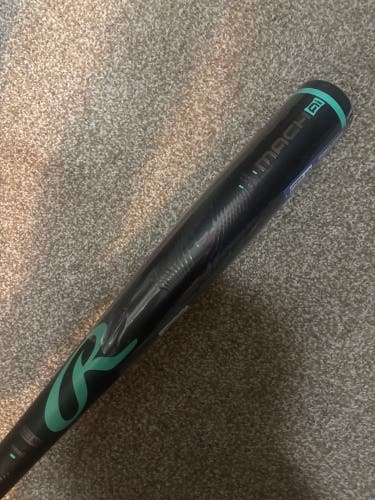 2025 Rawlings Mach AI Alloy BBCOR Certified Bat (-3) 30 oz 33" (New)