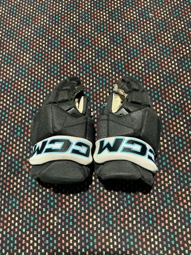Utah Hockey Club CCM Tacks XF Pro Gloves 14" Pro Stock (Used)
