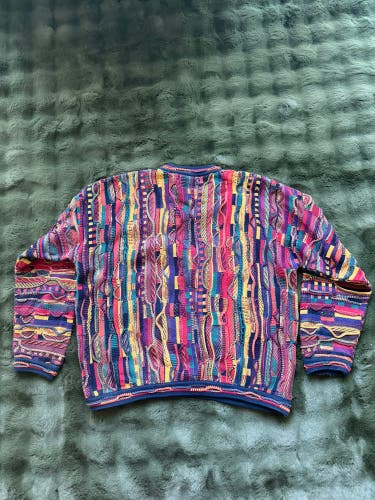 Vintage Tundra Canada 3D Knit Sweater XL