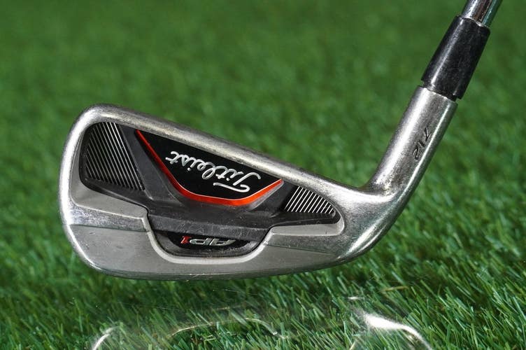 Titleist AP1 5 Iron 712 Dyamic Gold XP S300 Stiff Flex Steel Shaft Left Hand LH