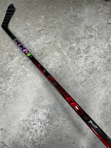 95 Flex P28 Senior CCM Jetspeed FT7 Pro Right Hand Hockey Stick Pro Stock (New)