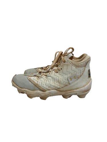 Used Under Armour HARPER BB/SB Cleats White Junior 04.5 11692-S000155795