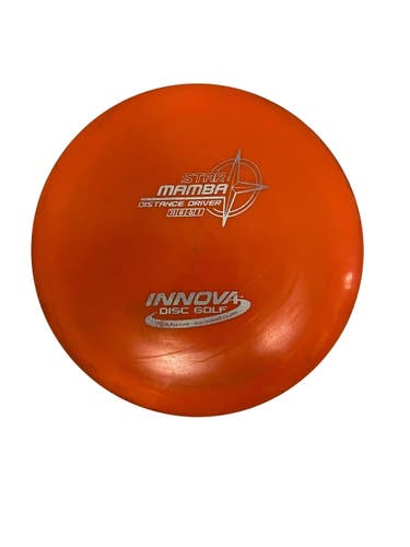 Used Innova STAR MAMBA Disc Golf Driver Orange 174g 11692-S000155846