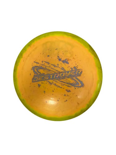 Used Innova CALVIN HEIMBURG DESTROYER Disc Golf Driver Gold 176g 11692-S000155847