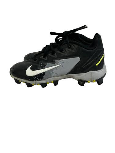 Used Nike VAPOR ULTRAFLY BB/SB Cleats Black Youth 12.0 11692-S000155393