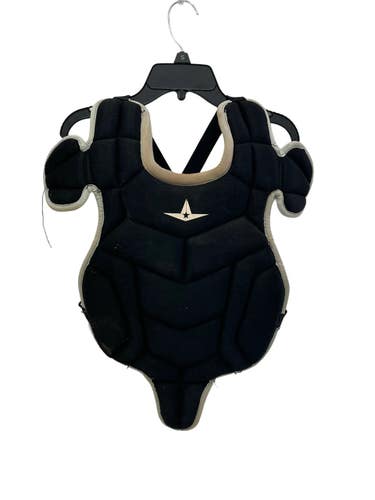 Used All Star FUTURE STAR 9-12 Catchers Chest Protector Black Junior 11692-S000155400