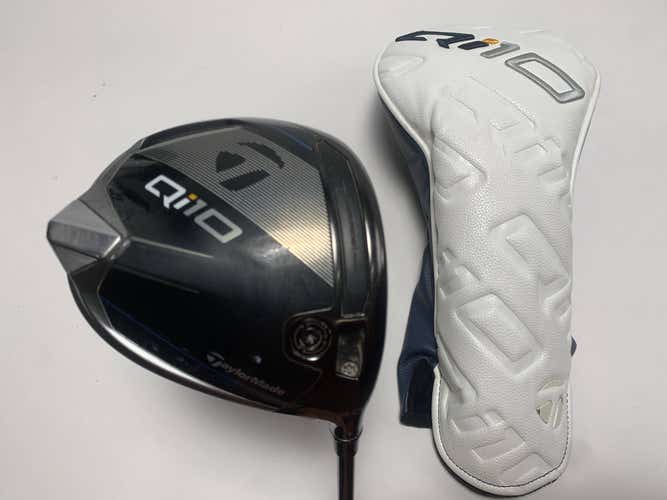 TaylorMade Qi10 Driver 9* Diamana T+ Xlink Tech 60g Stiff Graphite Mens RH HC