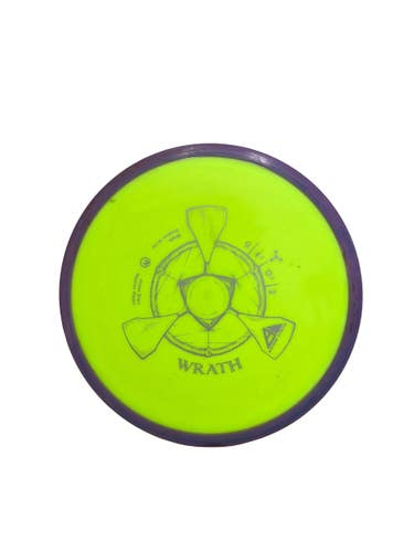 Used Axiom NEUTRON WRATH Disc Golf Driver Optic Yellow 174g 11692-S000155422