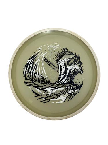 Used MVP RESISTOR GLOW Disc Golf Driver Clear 172g 11692-S000155427