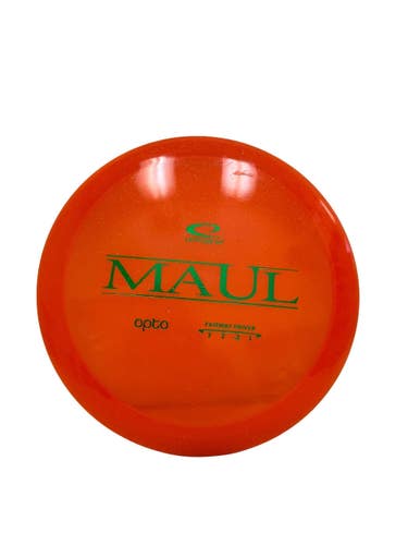 Used Latitude 64 OPTO MAUL Disc Golf Driver Orange 174g 11692-S000155459