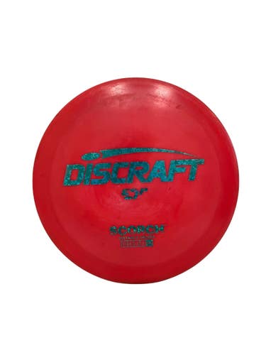 Used Discraft ESP SCORCH Disc Golf Driver Red 175g 11692-S000155450