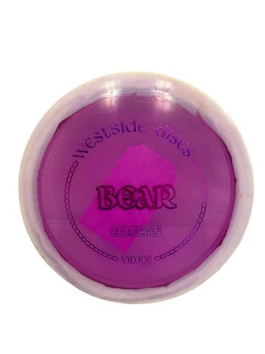 Used Westside VIP ICE ORBIT BEAR Disc Golf Driver Purple 174g 11692-S000155477