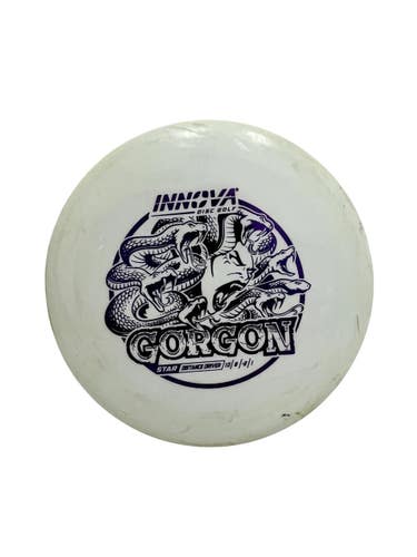 Used Innova STAR GORGON Disc Golf Driver White 175g 11692-S000155472